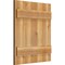 Ekena Millwork Joined Board-n-Batten Shutters, Rough Sawn Western Red Cedar, 21 1/2W x 25H, PR RBJ06S21X025RWR - alternate 2